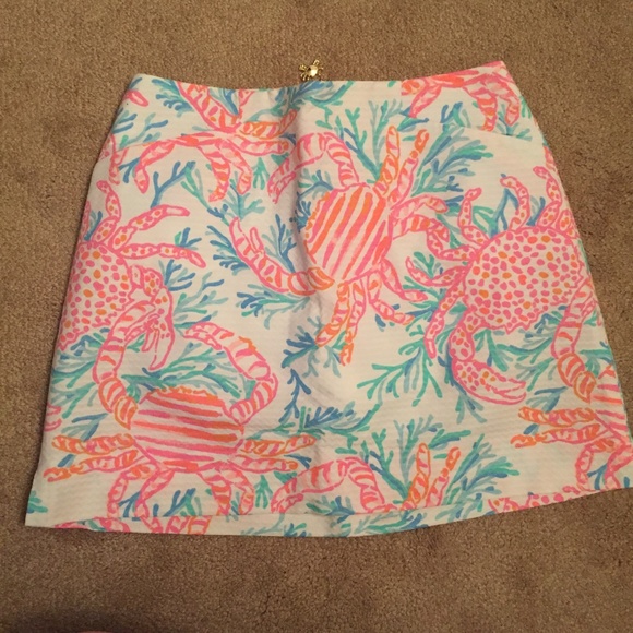 🚫SOLD🚫 NWOT Lilly Pulitzer Crab Skort 2 - Picture 2 of 6